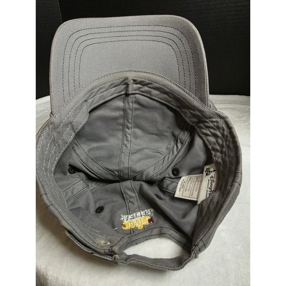2013‎ Walt Disney World Believe In Magic Cap Hat Adult Adjustable Gray Cotton